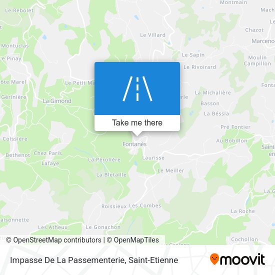 Impasse De La Passementerie map