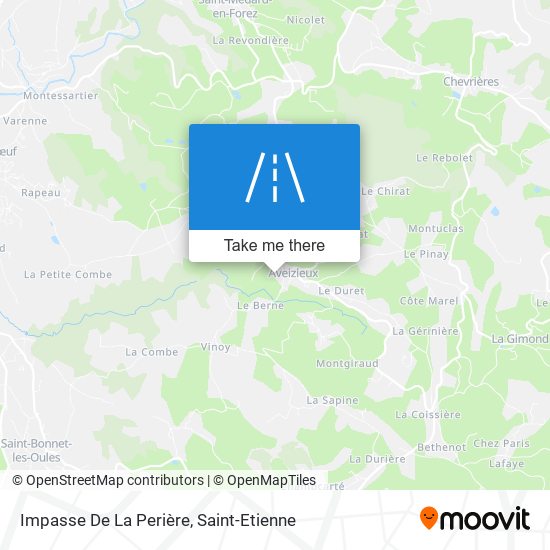 Mapa Impasse De La Perière