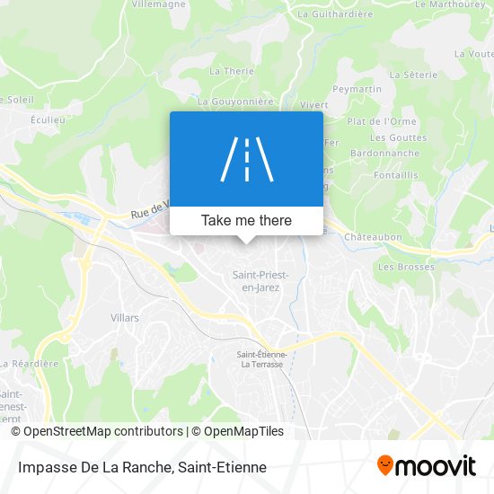 Impasse De La Ranche map