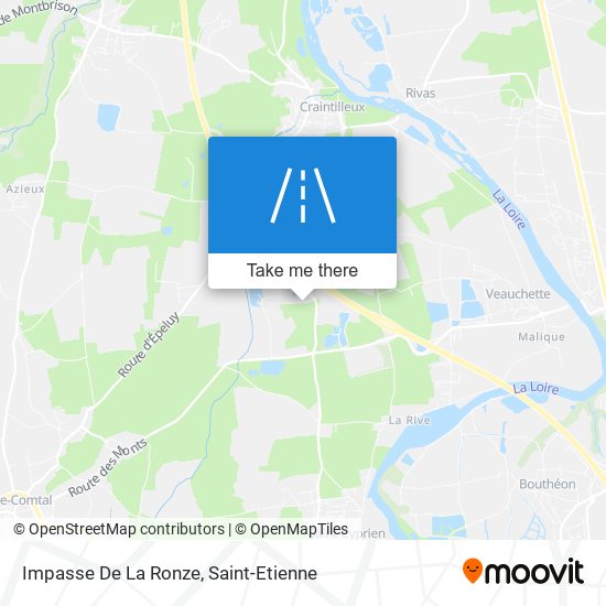 Impasse De La Ronze map