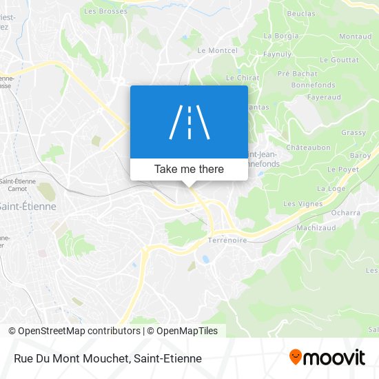 Mapa Rue Du Mont Mouchet