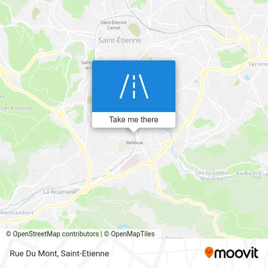 Rue Du Mont map