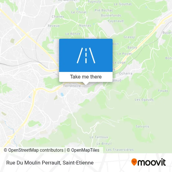Rue Du Moulin Perrault map