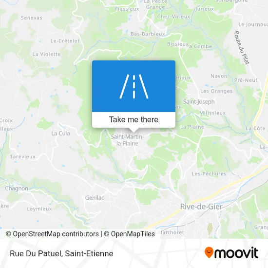 Rue Du Patuel map