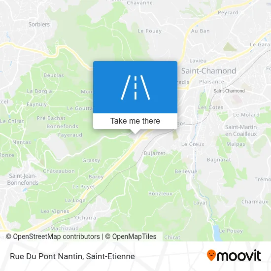 Rue Du Pont Nantin map