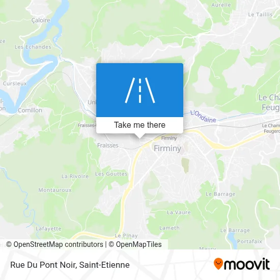 Rue Du Pont Noir map