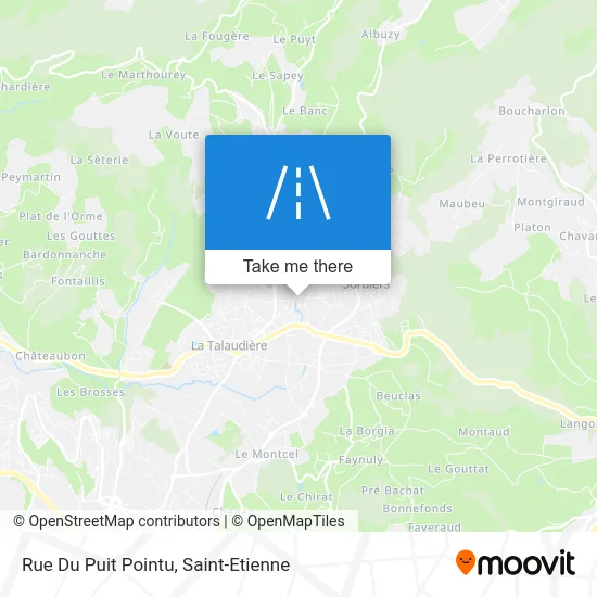 Rue Du Puit Pointu map