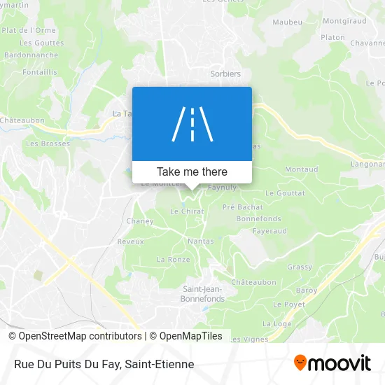 Rue Du Puits Du Fay map