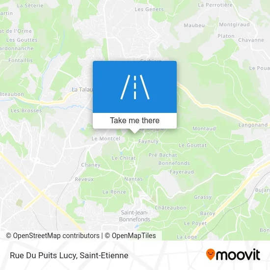 Rue Du Puits Lucy map