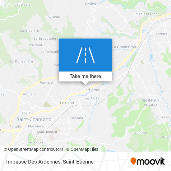 Impasse Des Ardennes map