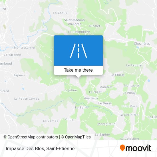 Impasse Des Blés map