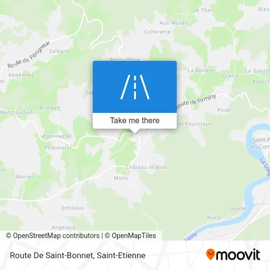 Route De Saint-Bonnet map