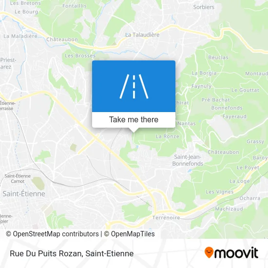 Rue Du Puits Rozan map