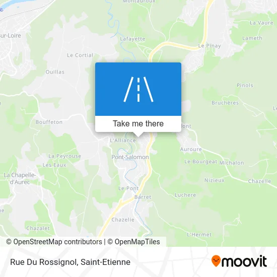 Rue Du Rossignol map