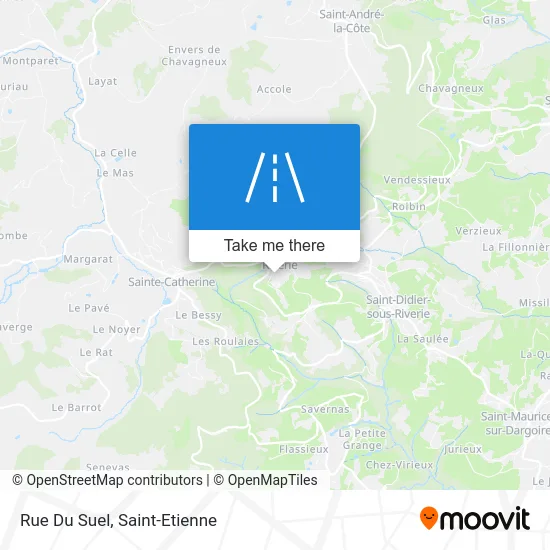 Rue Du Suel map