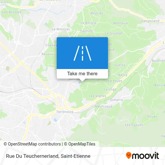 Rue Du Teuchernerland map