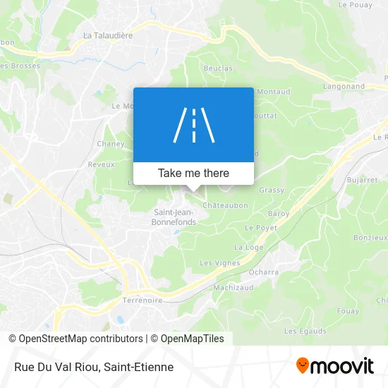 Rue Du Val Riou map