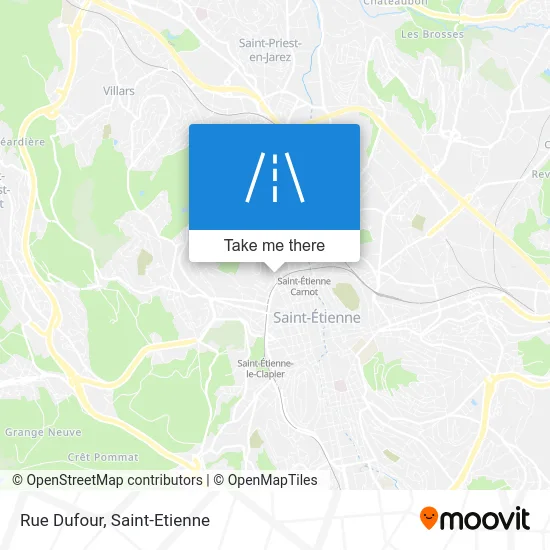 Rue Dufour map