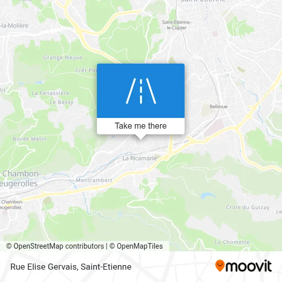 Rue Elise Gervais map