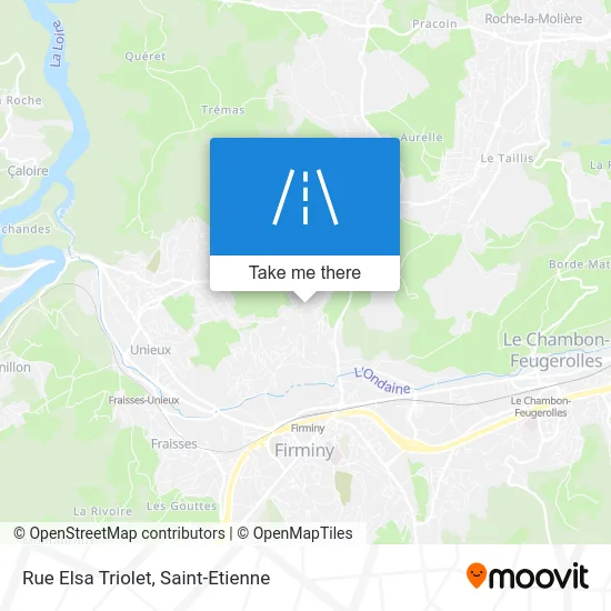 Rue Elsa Triolet map