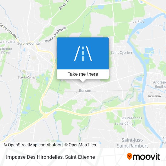 Impasse Des Hirondelles map