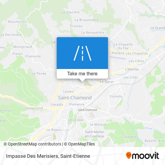 Mapa Impasse Des Merisiers