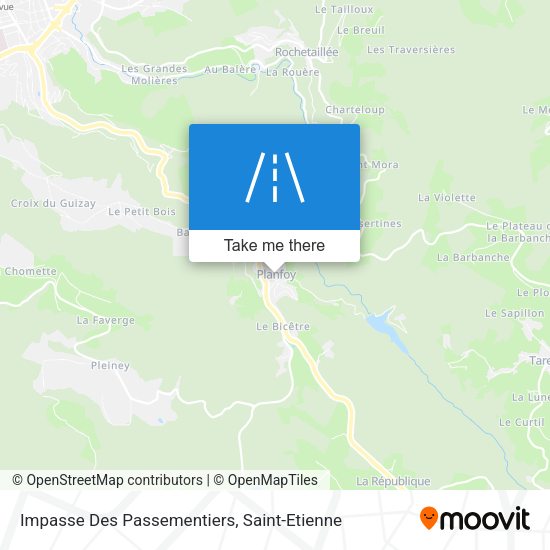 Impasse Des Passementiers map