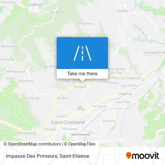 Impasse Des Primeurs map
