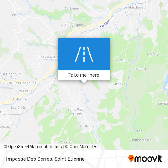 Impasse Des Serres map