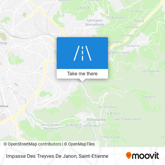 Impasse Des Treyves De Janon map