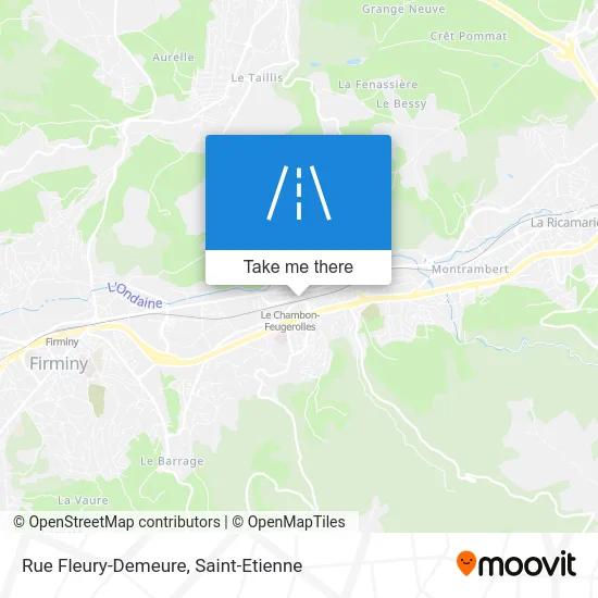 Rue Fleury-Demeure map