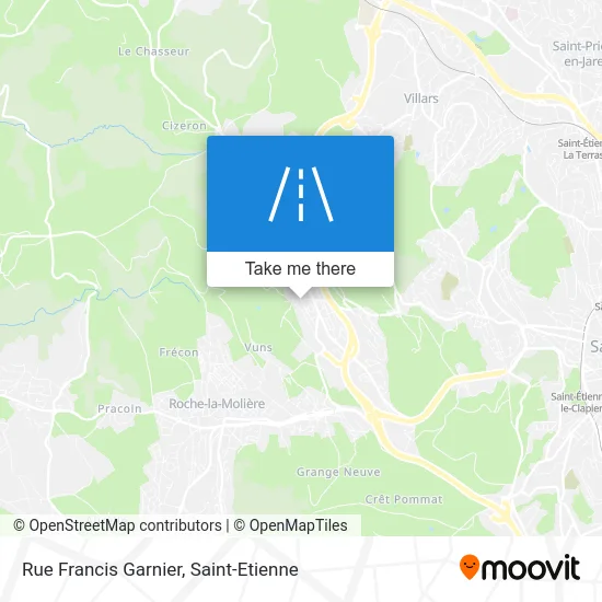 Rue Francis Garnier map