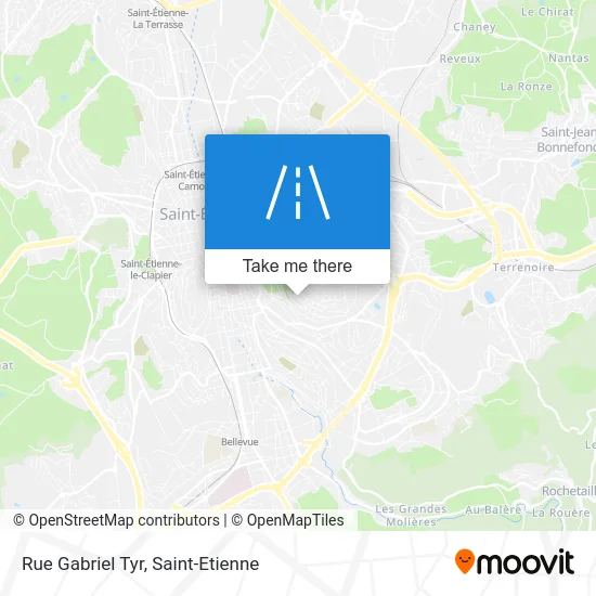 Rue Gabriel Tyr map