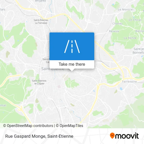 Rue Gaspard Monge map