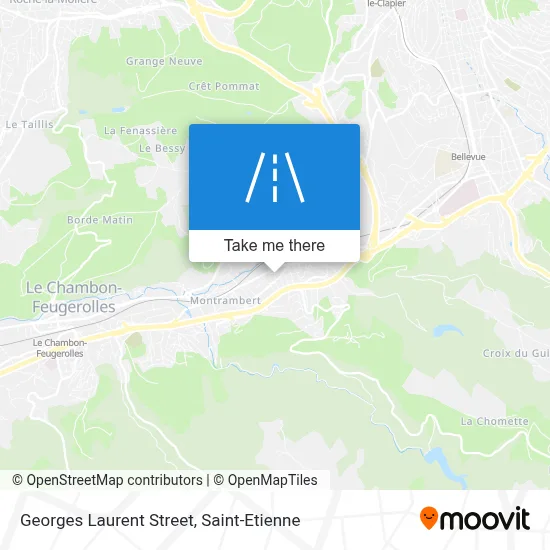 Rue Georges Laurent map