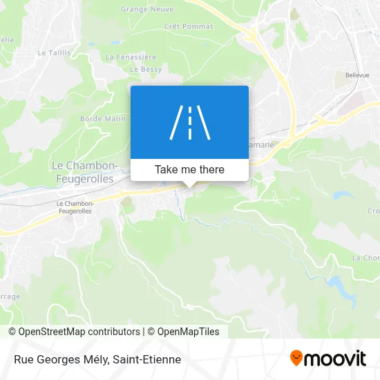 Rue Georges Mély map