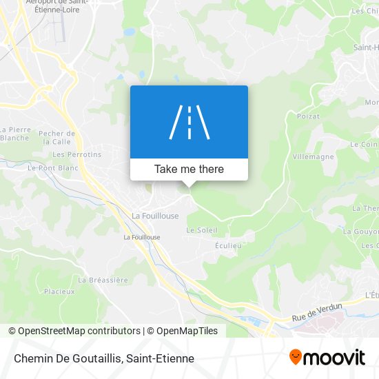 Mapa Chemin De Goutaillis