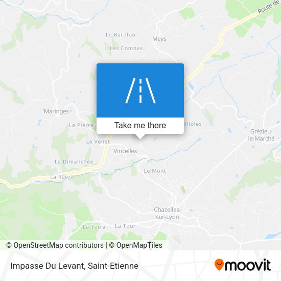Impasse Du Levant map