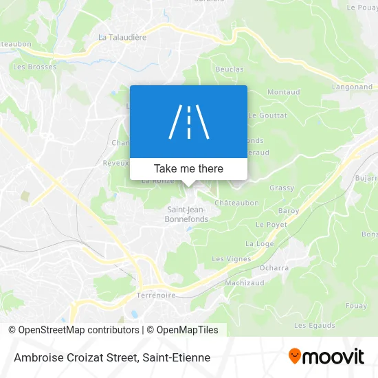 Rue Ambroise Croizat map