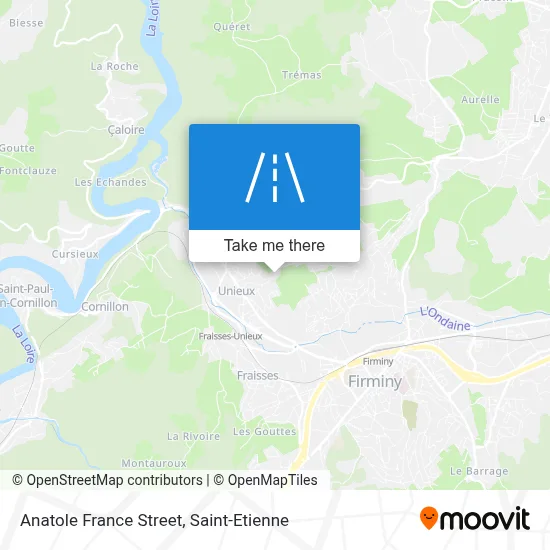 Rue Anatole France map