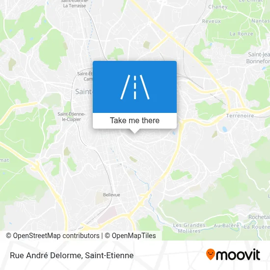 Rue André Delorme map
