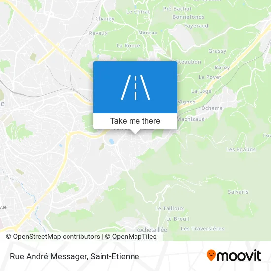 Rue André Messager map