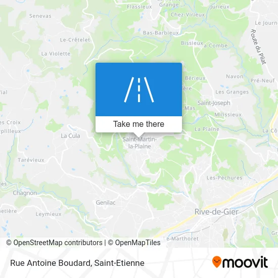 Rue Antoine Boudard map