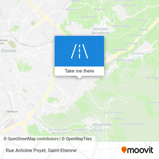 Rue Antoine Poyet map