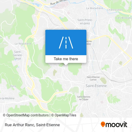 Rue Arthur Ranc map
