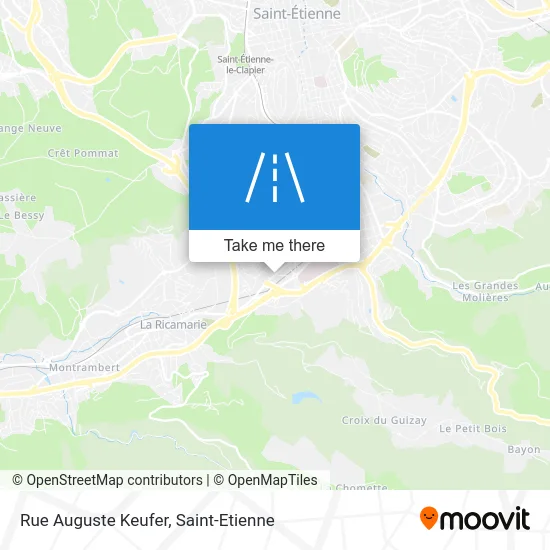 Rue Auguste Keufer map