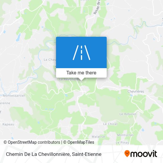 Chemin De La Chevillonnière map