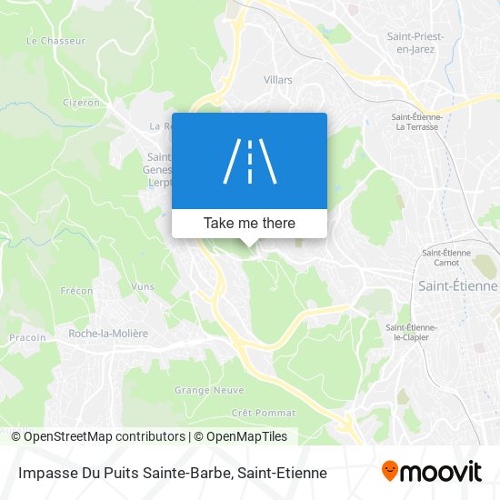 Impasse Du Puits Sainte-Barbe map