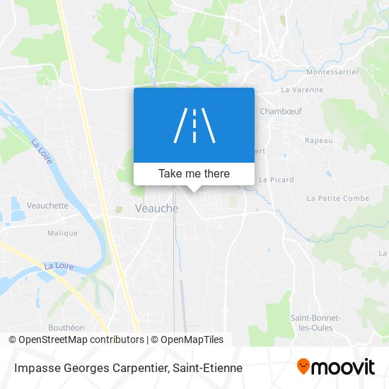 Impasse Georges Carpentier map