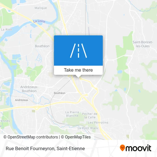 Rue Benoit Fourneyron map